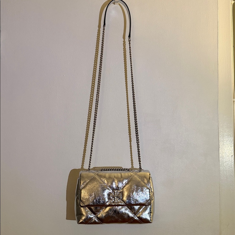 💕 Tory Burch Kira Small Quilted Convertible Bag 💕 - Picture 15 of 15